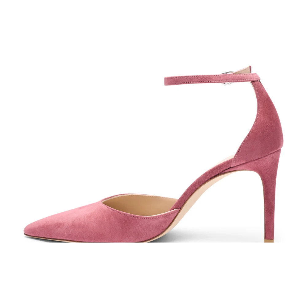 Stuart Weitzman Dame Sko Rosa 41 EU, - side a