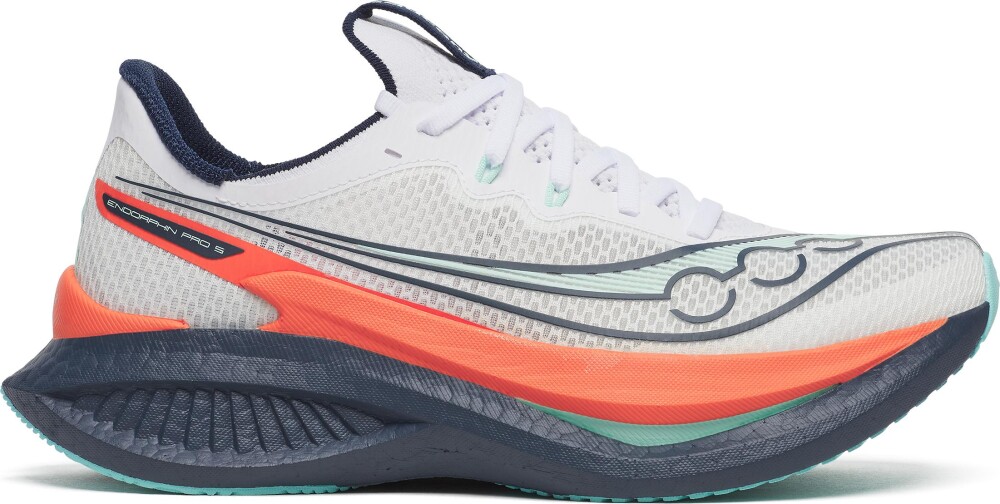 Saucony Women"s Endorphin Pro 5 White/navy 38.5 - main photo