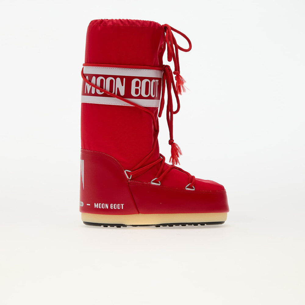 Moon Boot Icon Nylon Red - side b