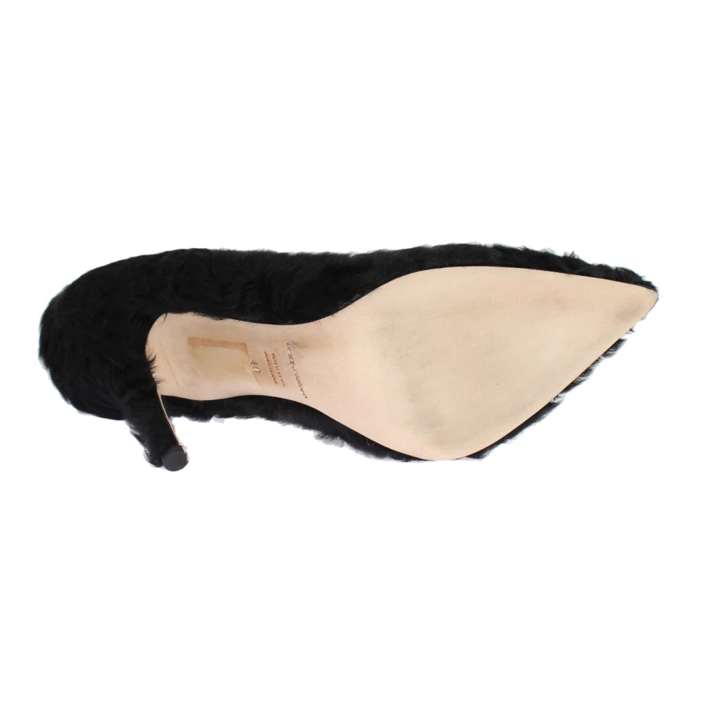 Dolce & Gabbana Dame Sko Svart 40 EU, - side b