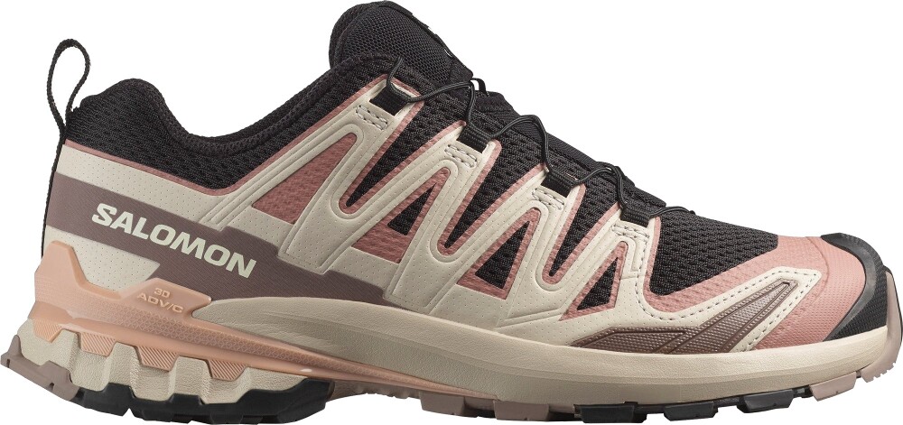 Salomon Women"s XA Pro 3D V9 Black/Burlwood/Mahogany Rose 38 2/3 - main photo