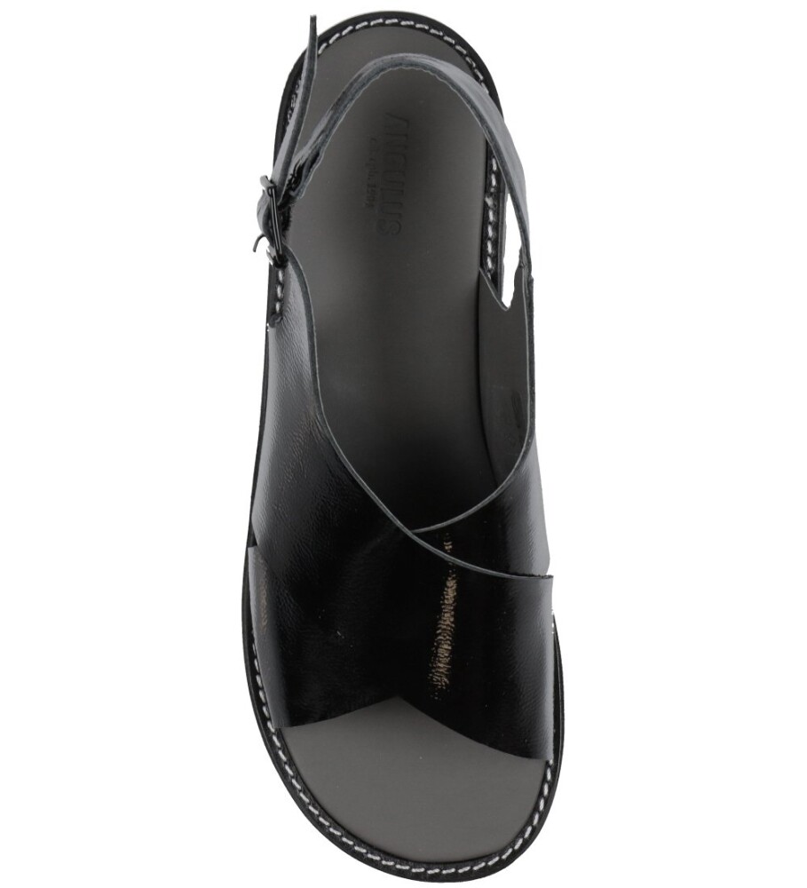 ANGULUS Sandals - Flat  - Open Toe - Op - Black - 38 - side b