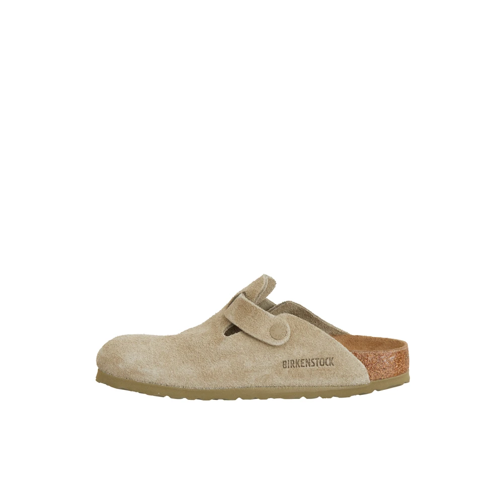 Birkenstock Dame Sko Grønn 39 EU, - side b