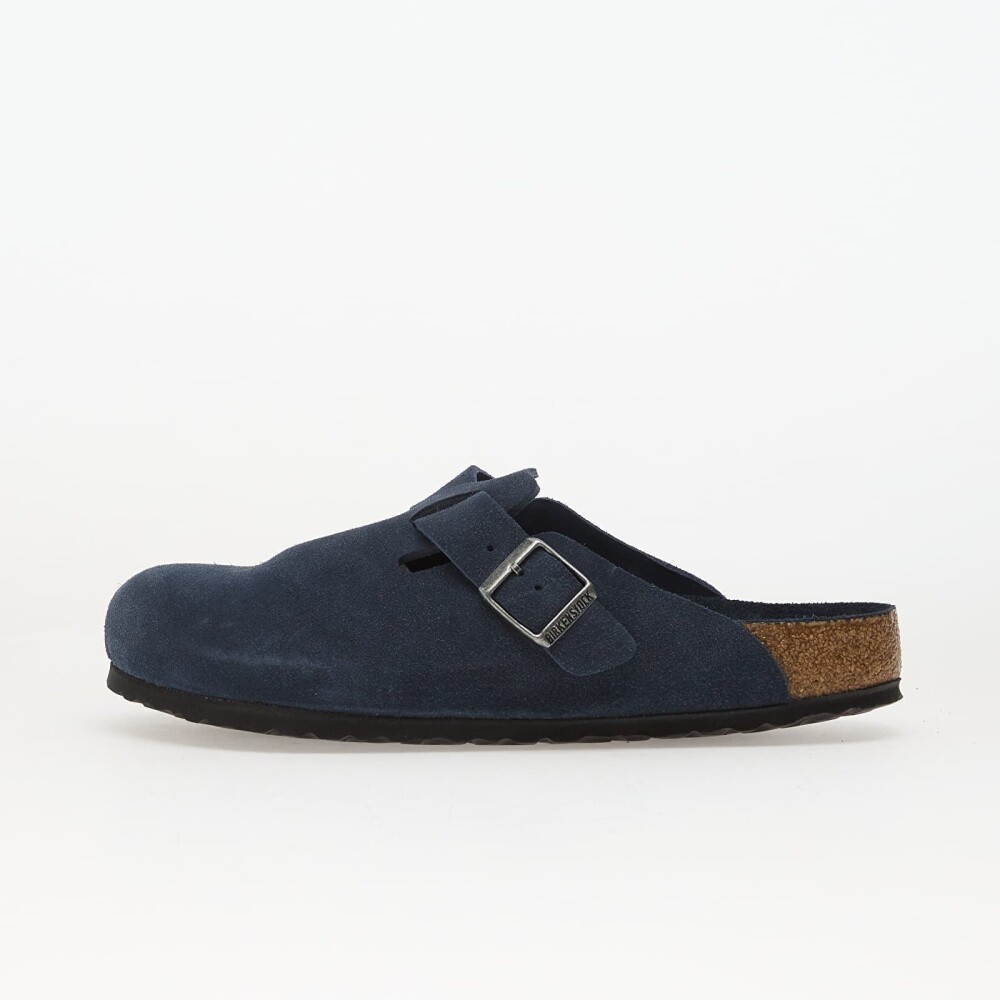 Birkenstock Joggesko Boston Soft Footbed Suede Leather New Navy Tonal FB EUR 43 - main photo