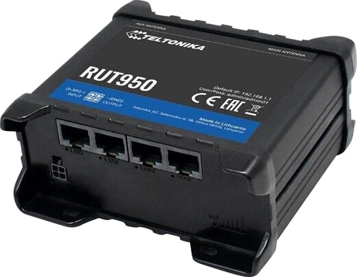 Teltonika RUT950 4G LTE Trådløs Ruter Dual SIM med Euro PSU » Best Pris ...