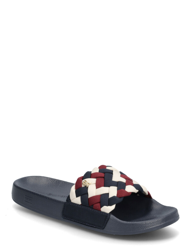 Tommy Hilfiger Th Braided Pool Slide Navy 41 - main photo