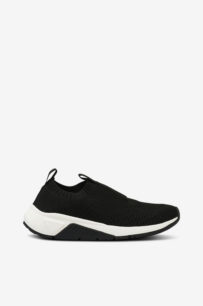 Zizzi   Joggesko fMelody Flyknit ekstra bred passform   Svart - main photo