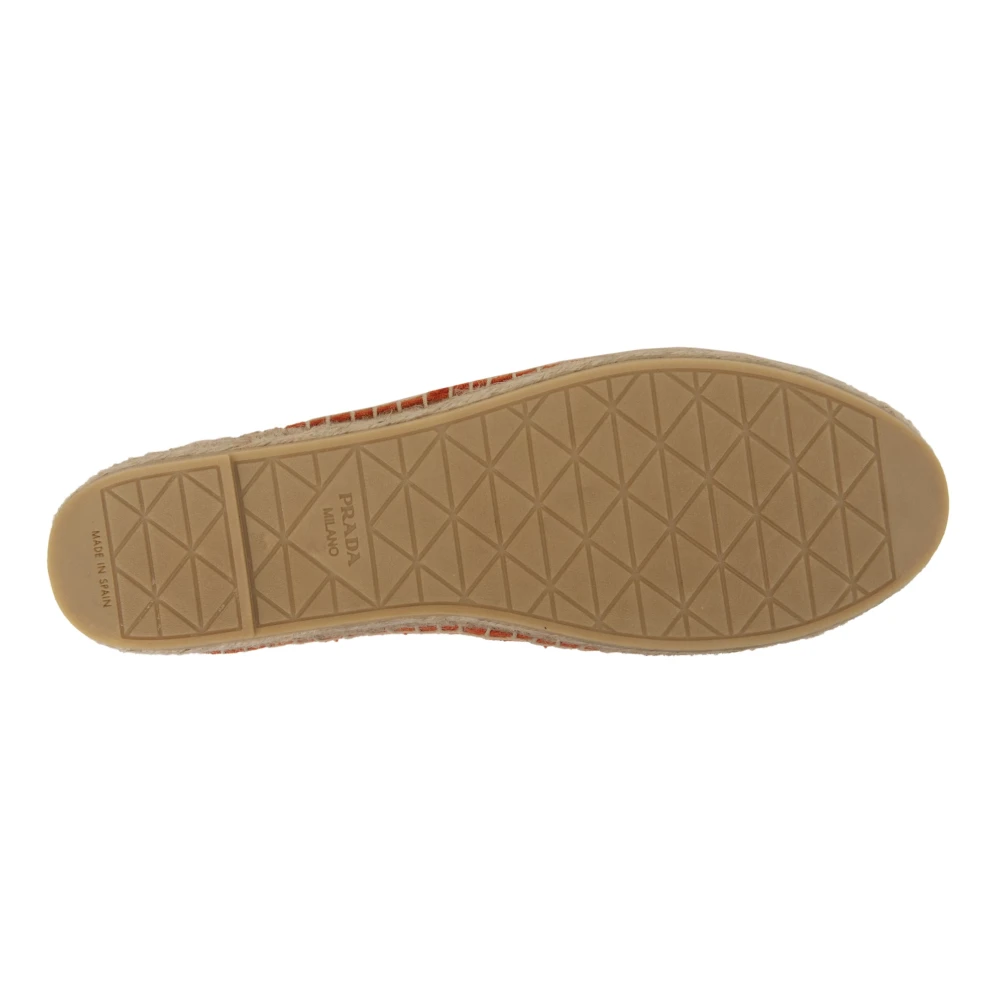 Prada Dame Sko Oransje 40 EU, - side a
