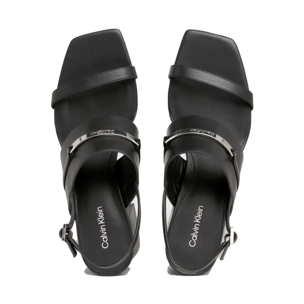 Calvin Klein Dame Sko Svart 38 EU, - side b