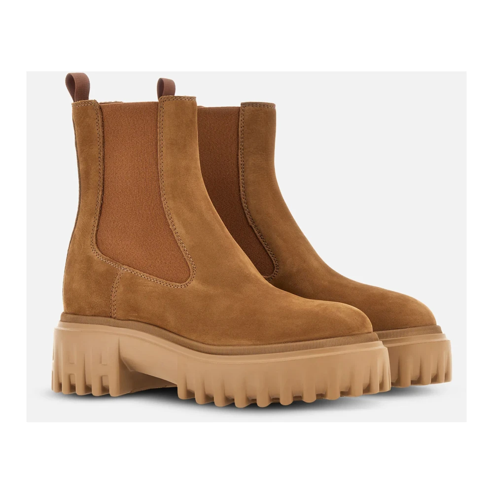 Hogan Dame Sko Brun 36 EU, - side a