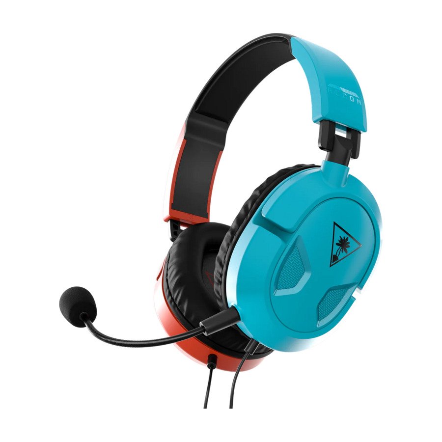 TURTLE BEACH RECON 50 GAMING HEADSET, RØD OG BLÅ
