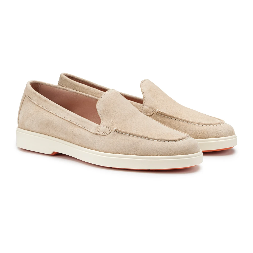 Santoni Dame Sko Rosa 38 EU, - side a
