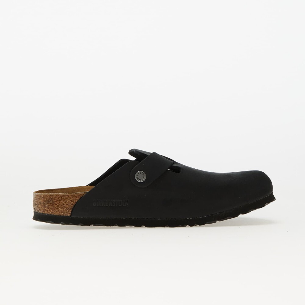 Birkenstock Boston NU Olied Smal Black - side b