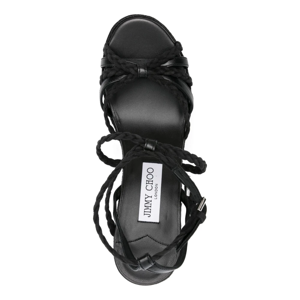 Jimmy Choo Dame Sko Svart 37 1/2 EU, - side b