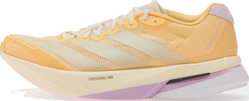 Adidas Women"s Adizero Boston 13 Ice Tangerine/Ice Gold Metal/Ice Lavender 40 2/3 - main photo