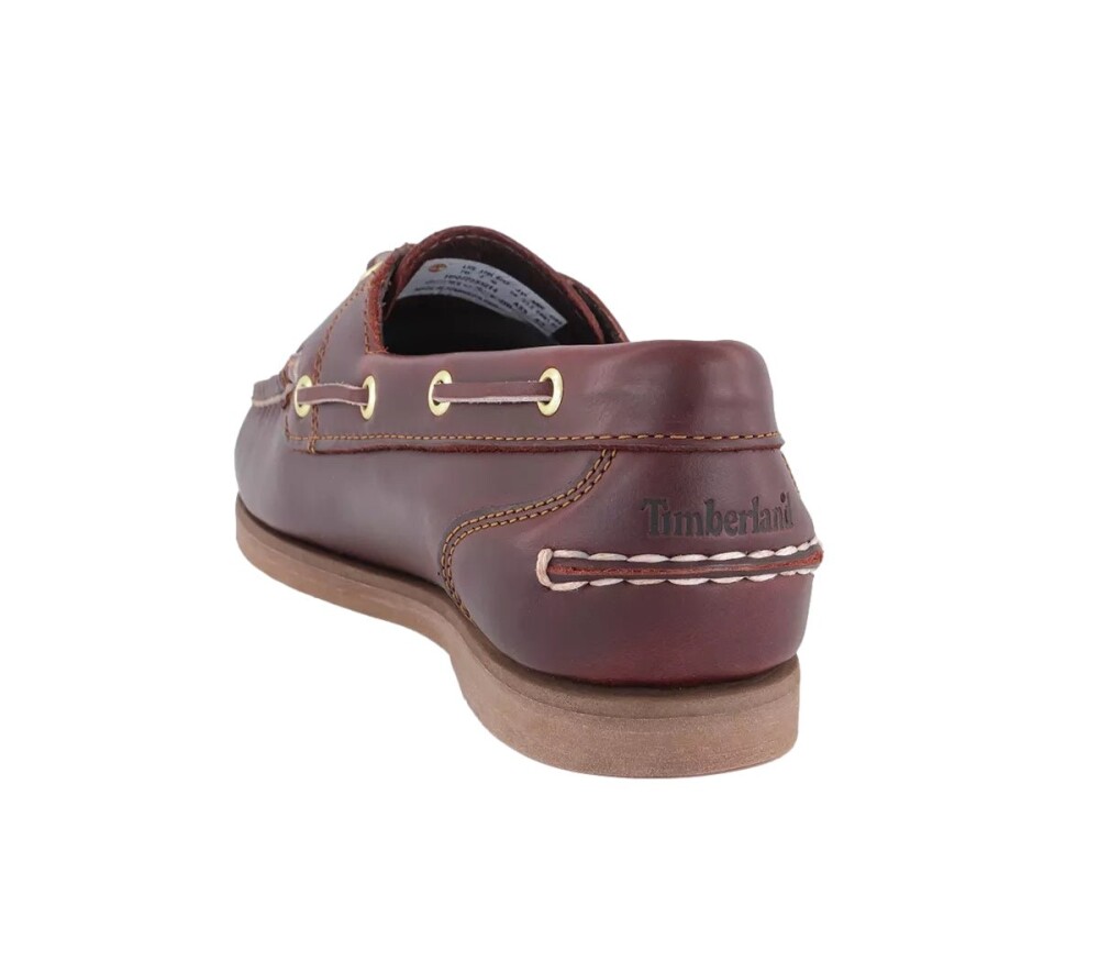 Timberland Classic Boat Boat Shoe Burgundy Full Grain   Brown   36 - side b