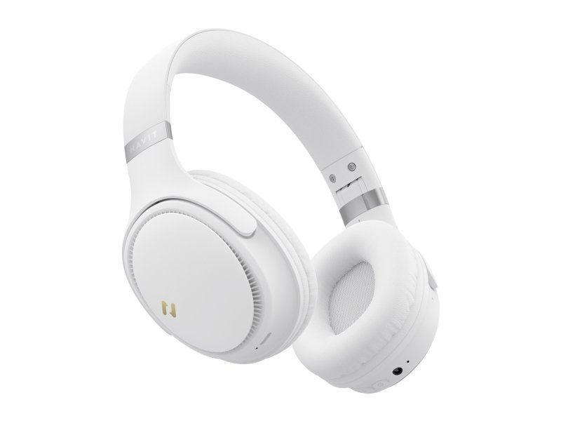 Havit Pro Anc Bluetooth Kulaklik Beyaz, Trådlös, Samtal/Musik/Sport/Vardag, Headset, Vit