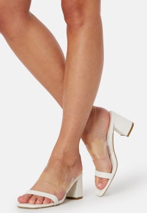 BUBBLEROOM Solange Heeled Sandal White 36 - main photo
