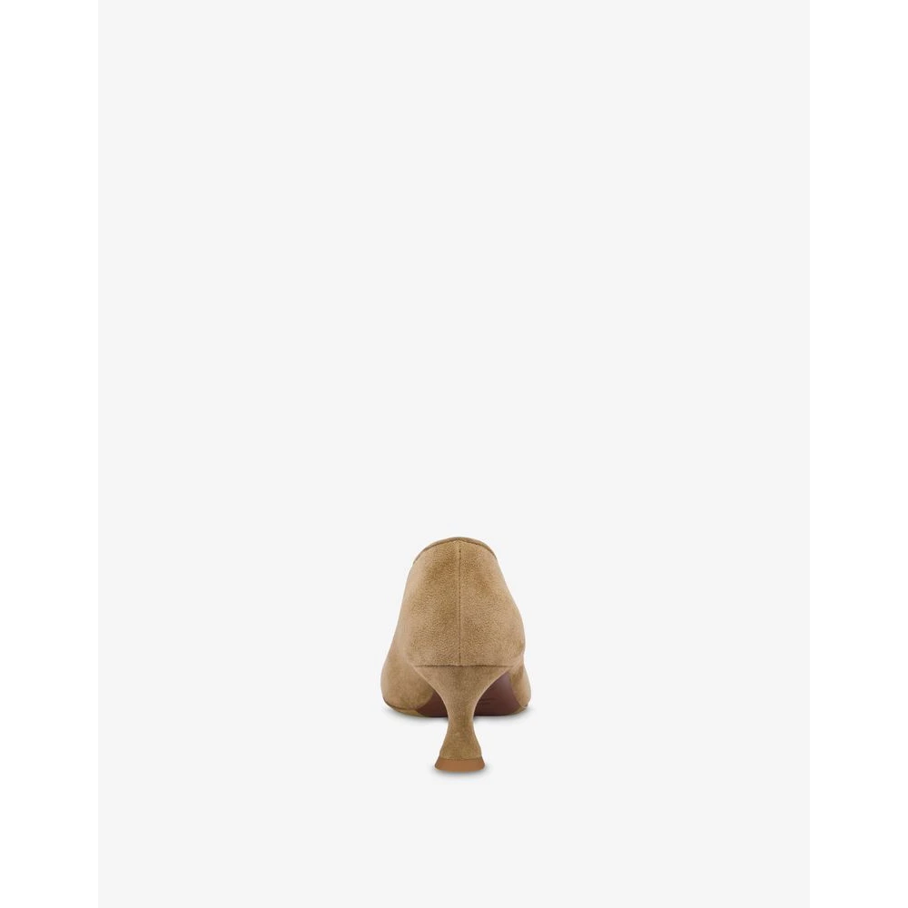 Moschino, Dame, Sko, Beige, 39 EU, - side a
