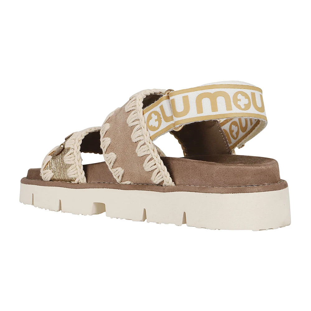 Mou Dame Sko Beige 38 EU, - side b