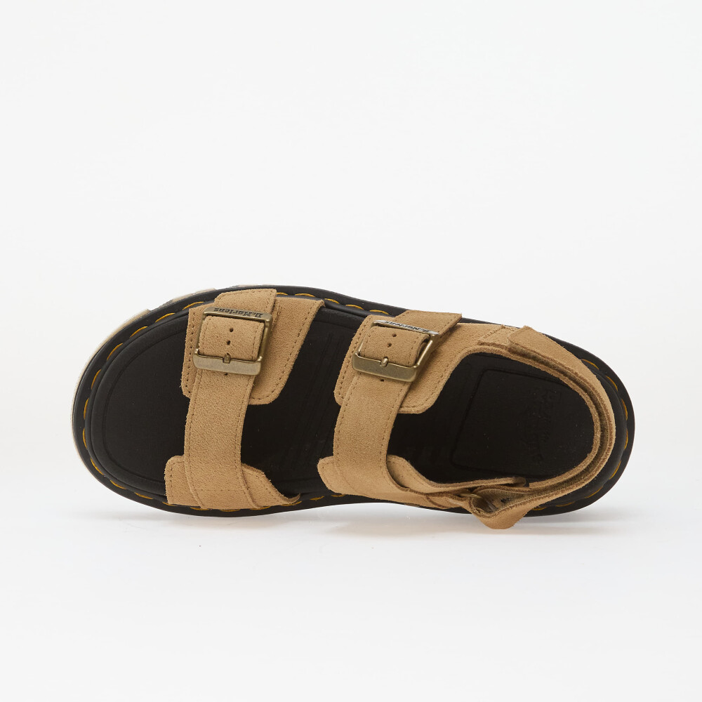 Dr. Martens Zebzag Sandal Savannah Tan Eh Suede Beige 42 - side b
