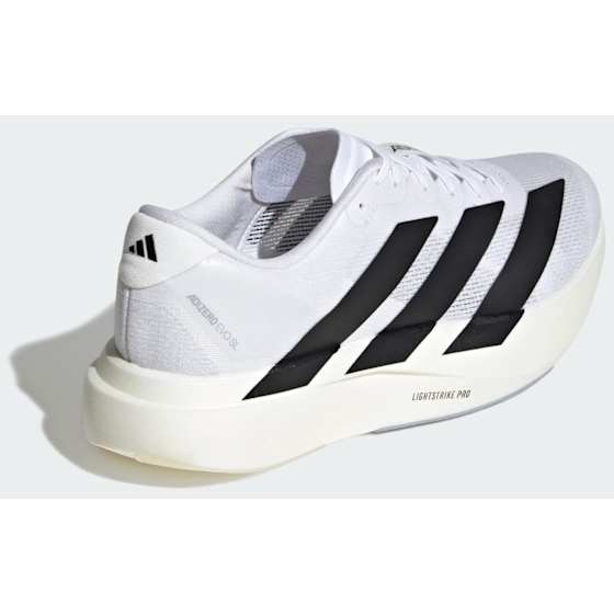 Adidas Women's Adizero Evo SL Ftwwht/cblack/ftwwht 38 2/3 - side b