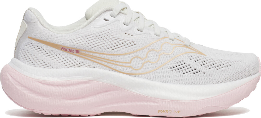 Saucony Women"s Ride 19 White/Silk 38 - main photo