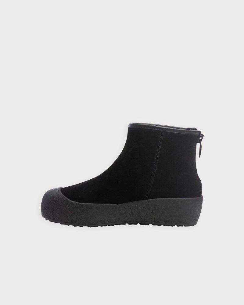 Bally Women's Guard Iii L Suede Calf Black 41 - side a