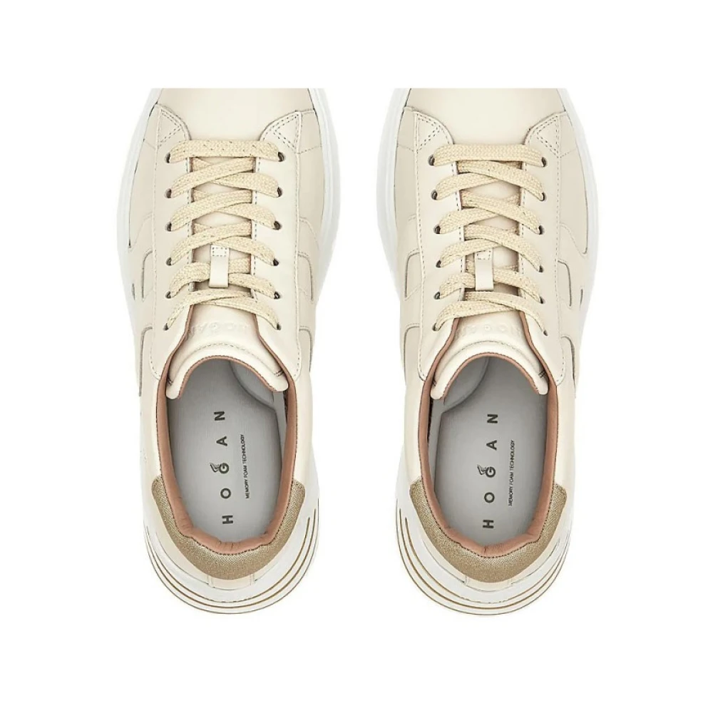 Hogan Dame Sko Beige 39 EU, - side b