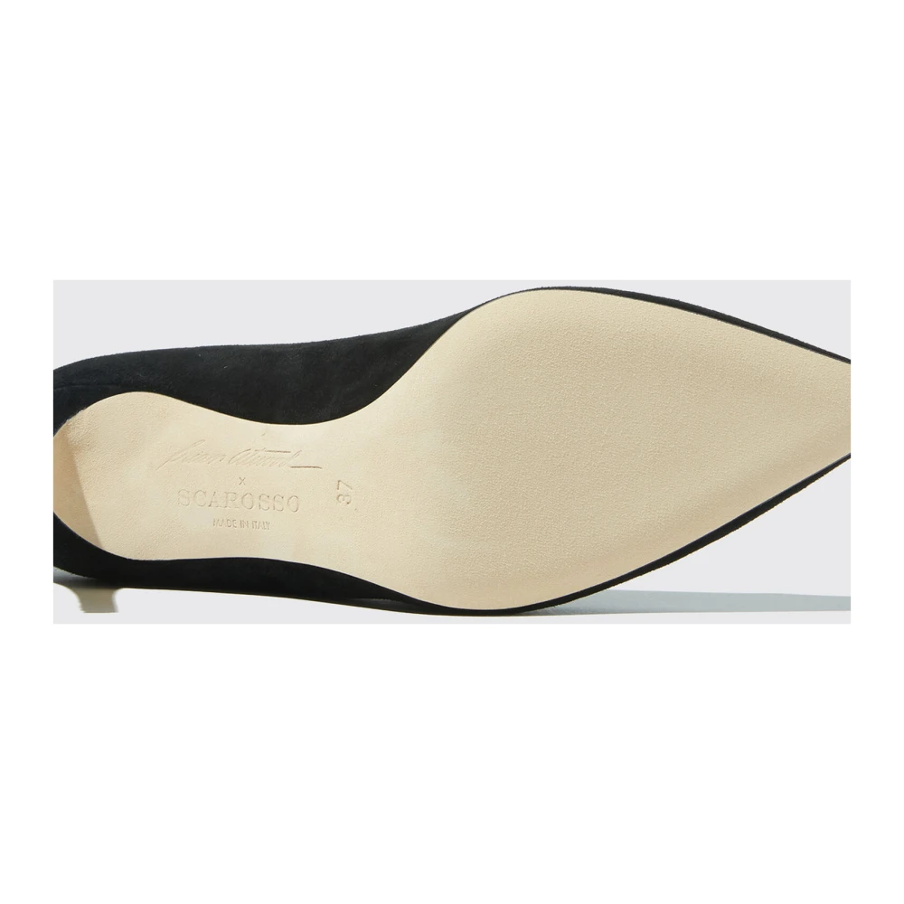 Scarosso Dame Sko Svart 38 1/2 EU, - side b