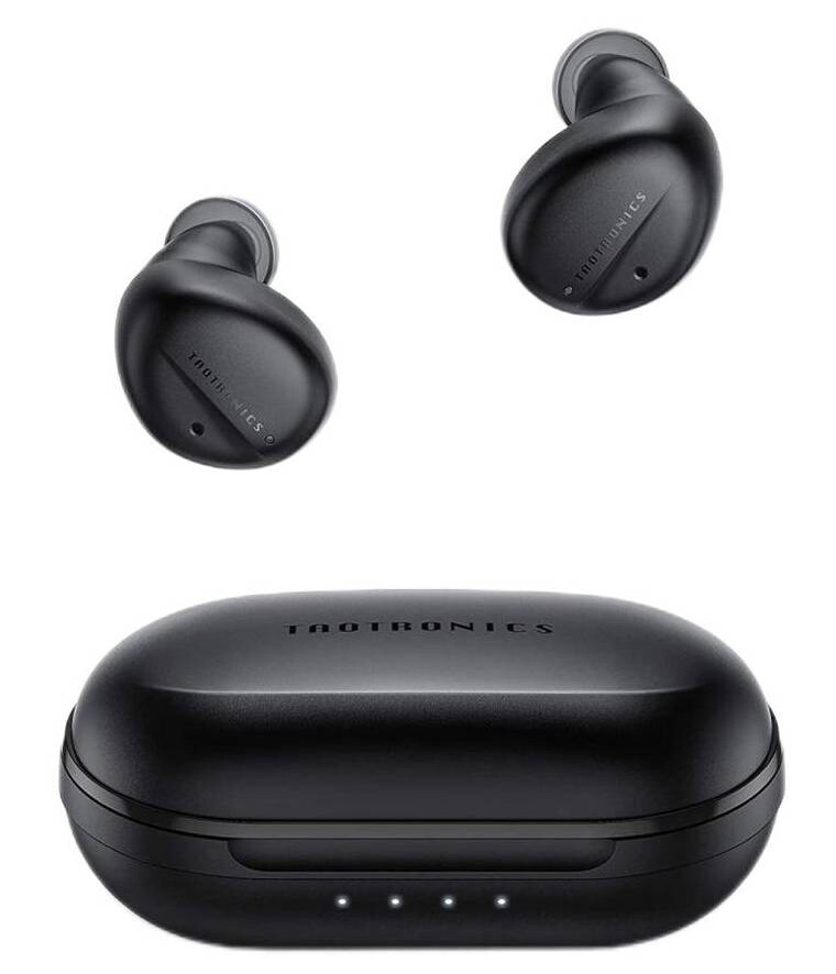 TaoTronics SoundLiberty 94 TWS Noise Cancelling Earbuds Sort