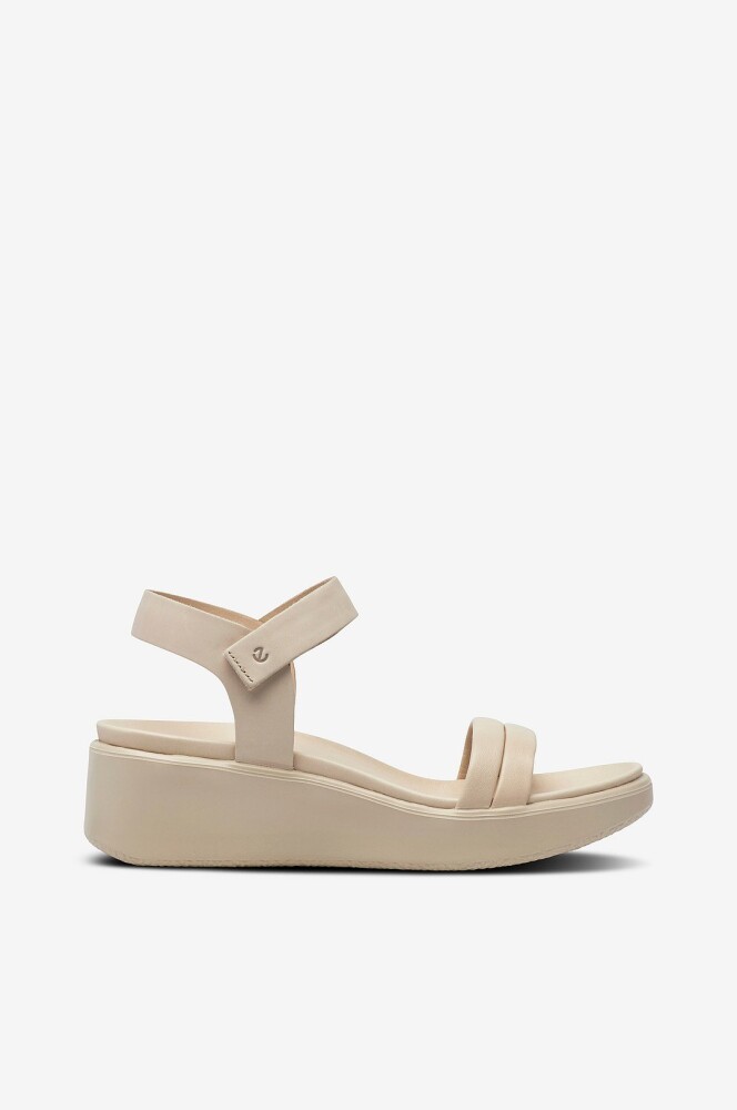 ecco Sandaler Ecco Flowt Wedge LX W Beige - main photo
