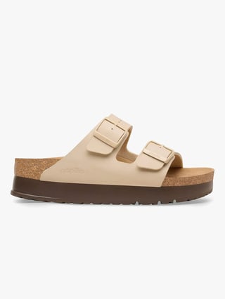Birkenstock Arizona PAP Platform Birko Flor Beige 41 - side a
