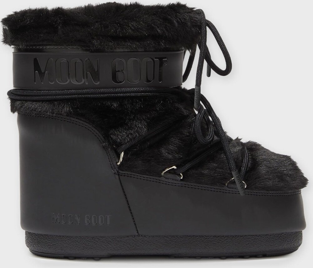 Moon Boot Icon Low Faux-Fur Black 39/41 - main photo
