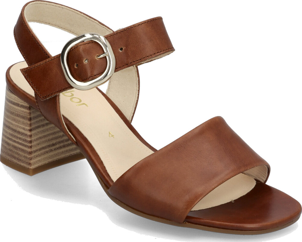 Gabor Ankle-Strap Sandal - Brown - 39 - main photo