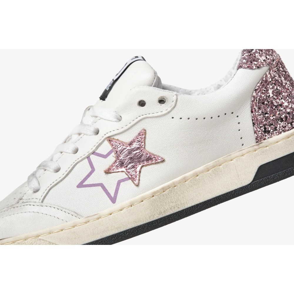2Star Dame Sko Hvit 36 EU, - side b