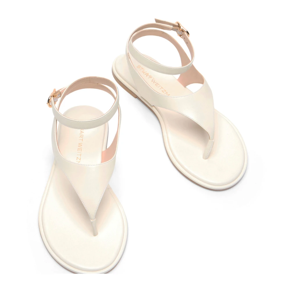 Stuart Weitzman Dame Sko Beige 38 EU, - side b