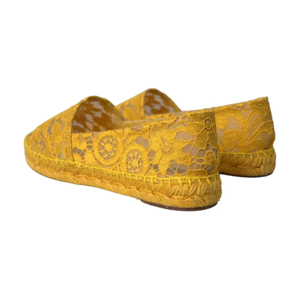 Dolce & Gabbana Dame Sko Gul 37 EU, - side a