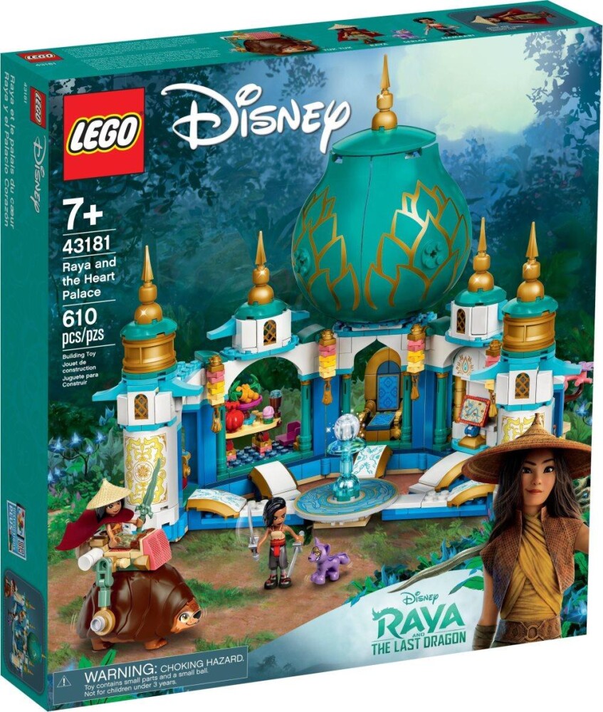 Lego R43181 LEGO 43181 Raya og hjerteslottet » Best Pris på Prisradar.no
