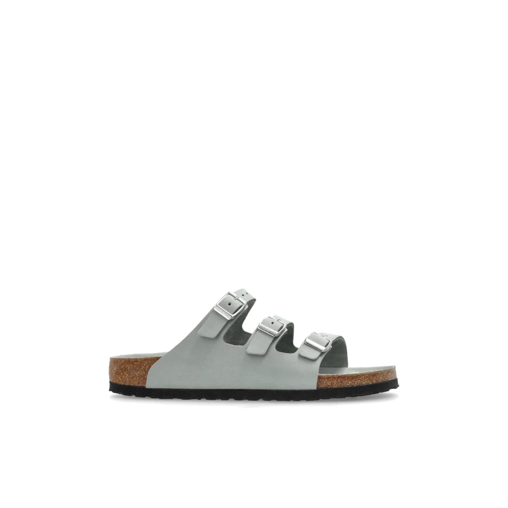 Birkenstock Sandaler Florida Lenb Hex Grønn - main photo