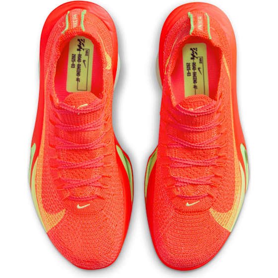 Nike Alphafly 3 Dame Bright Crimson/Lime Blast/Mint Foam 39 - side b