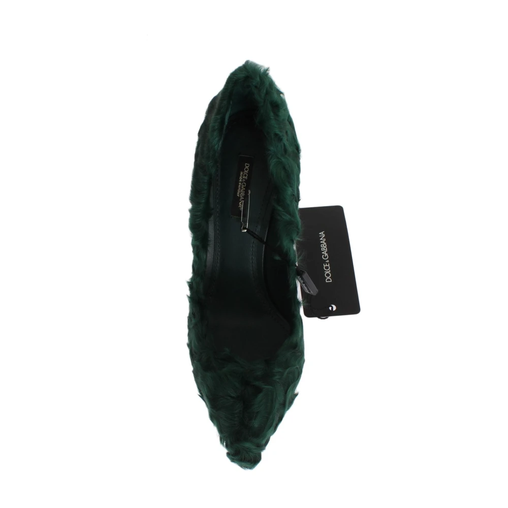 Dolce & Gabbana Dame Sko Grønn 40 EU, - side b