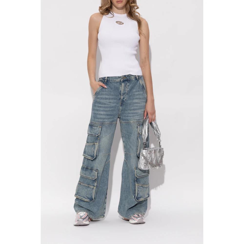 Diesel Dame Sko Rosa 40 EU - side a