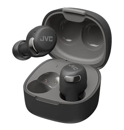 JVC Active Noise Cancelling True Wireless Headphones Black
