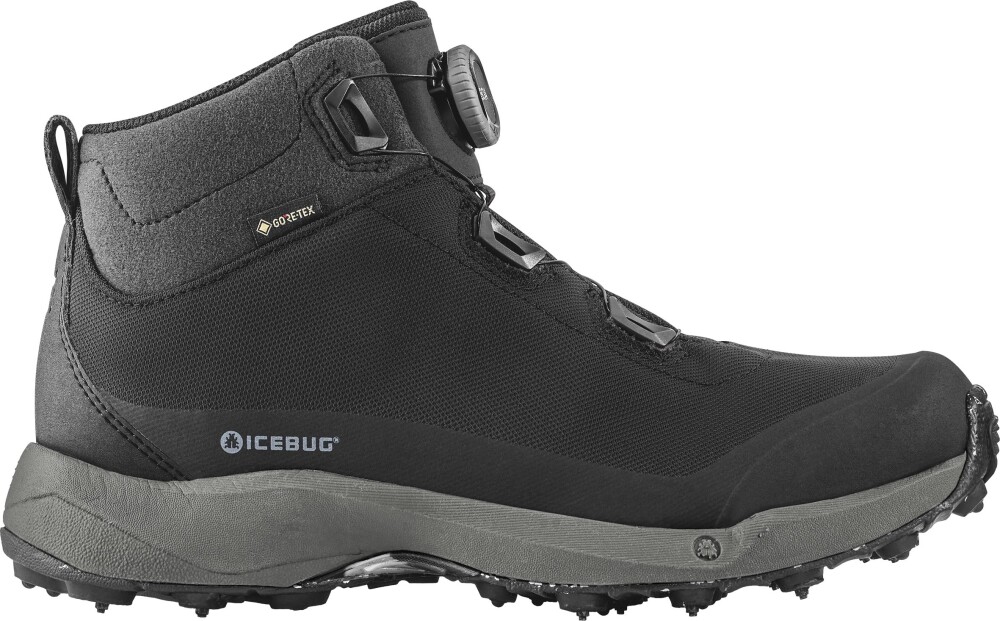 Icebug Women's Stavre BUGrip GORE TEX Black/Granite 41.5 - main photo