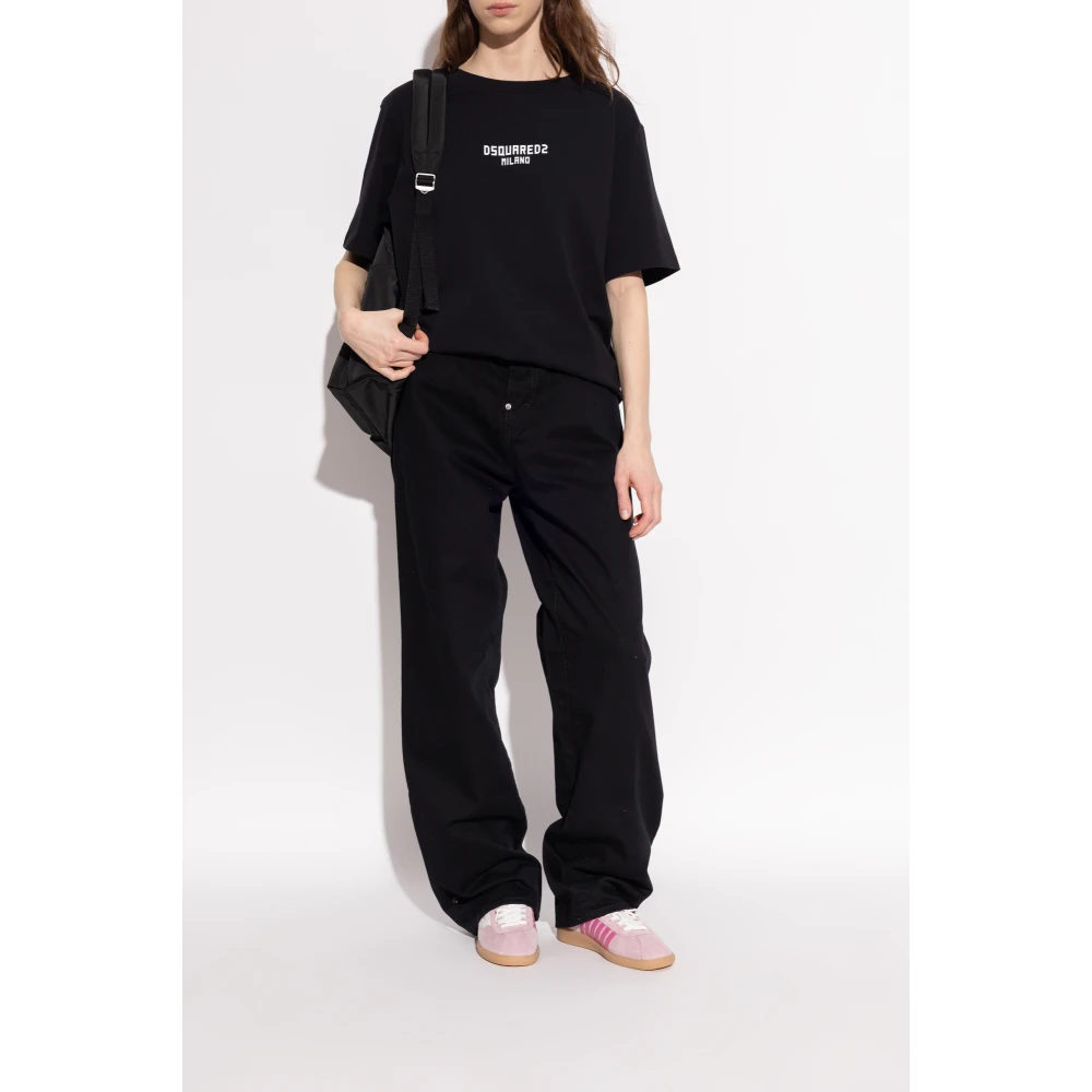 Dsquared2 Dame Sko Rosa 35 EU, - side a