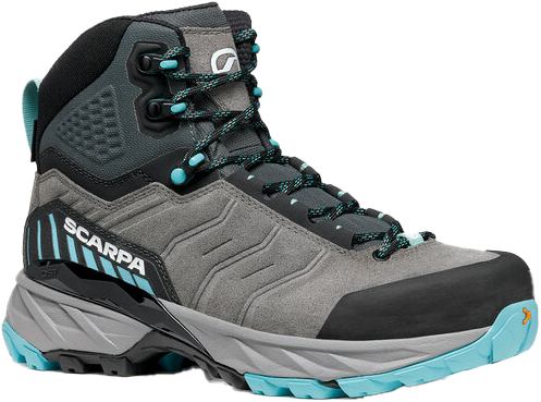 Scarpa Women's Rush TRK GORE TEX Midgray/Aqua Midgray Aqua 40.5 - main photo