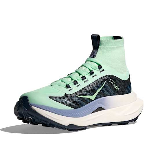 Hoka Tecton X 3 Dame Mtv/Mint Fluorite/Varsity Navy 39 1/3 - side b