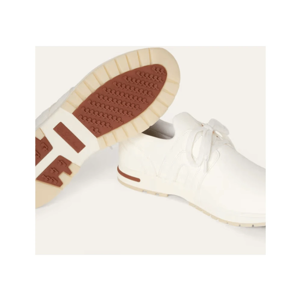 Loro Piana Dame Sko Hvit 38 EU - side b