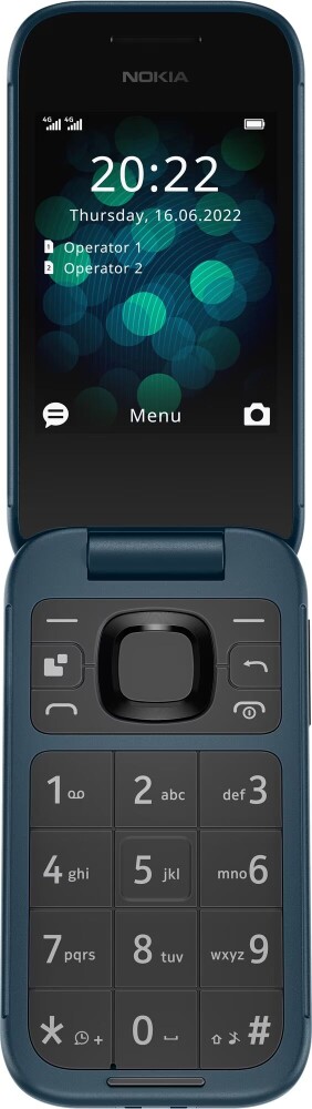 Nokia 2660 Flip blå